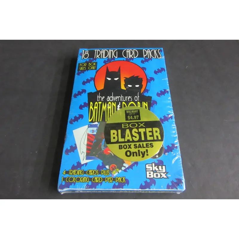 1996 Skybox Adventures of Batman & Robin Blaster Box (18/4)
