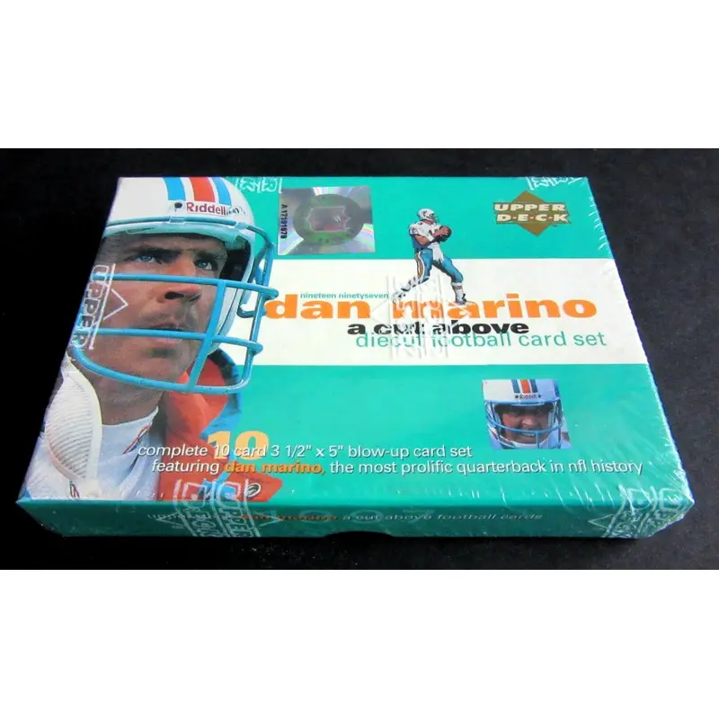1997 Upper Deck Football Dan Marino A Cut Above Factory Set