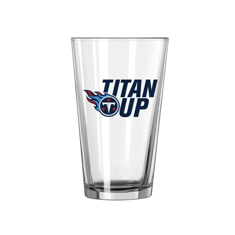 Tennessee Titans 16oz Slogan Pint Glass