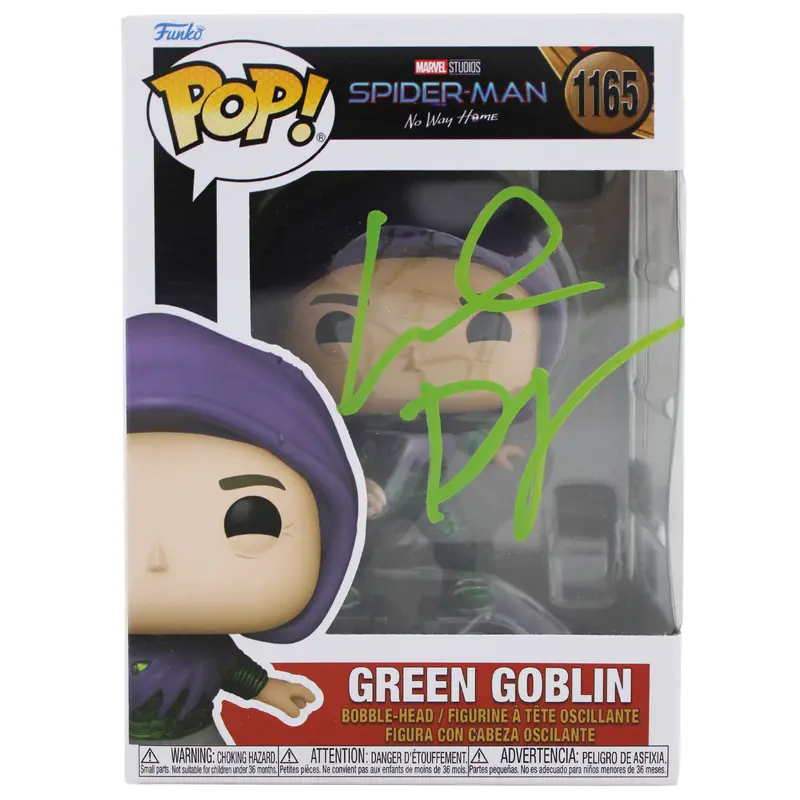 Willem Dafoe  Signed Green Goblin #1165 Funko Pop Vinyl Figure BAS #BQ96264