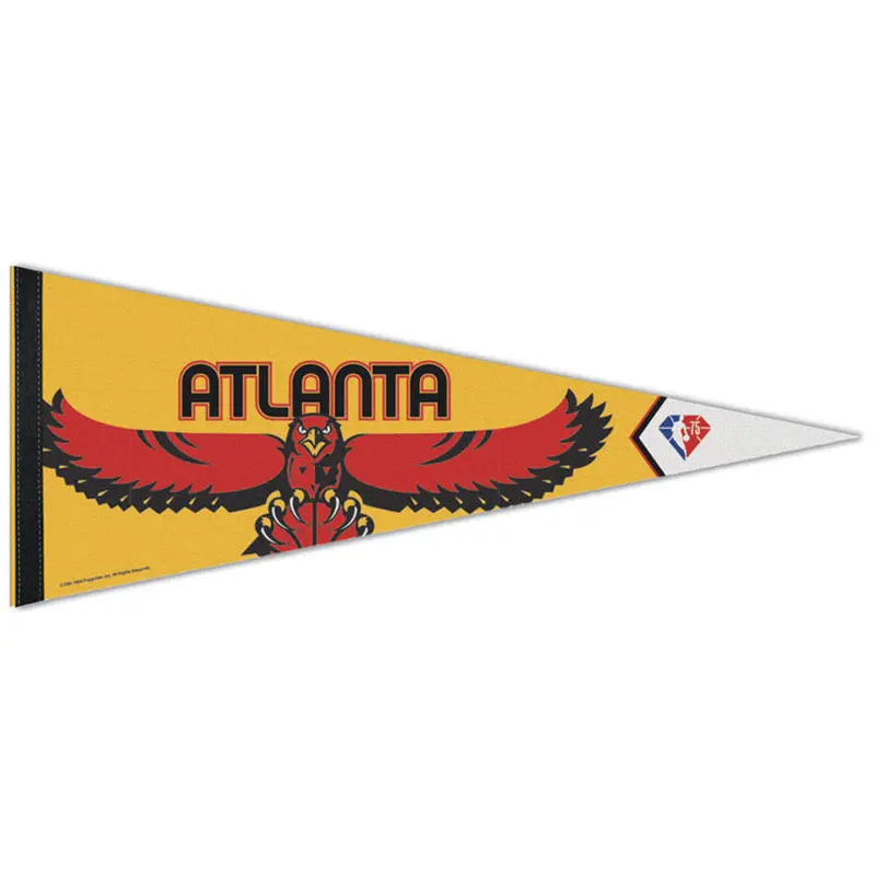 Atlanta Hawks NBA 75th Anniversary City Edition Premium Felt Pennant - Wincraft