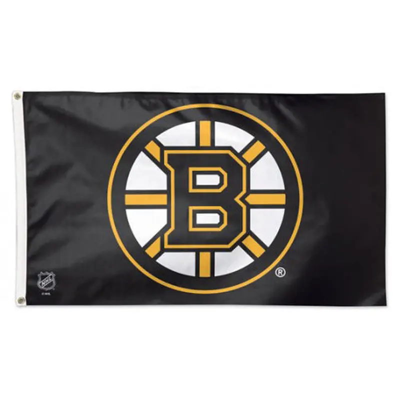 Boston Bruins Official NHL Hockey Team Logo 3'x5' Deluxe-Edition Flag - Wincraft Inc.