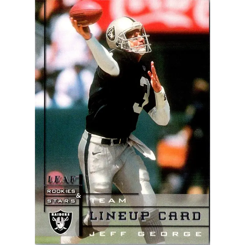 1998 Leaf Rookies & Stars Jeff George #299