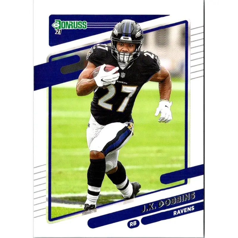 2021 Donruss Press Proof Blue J.K. Dobbins #210