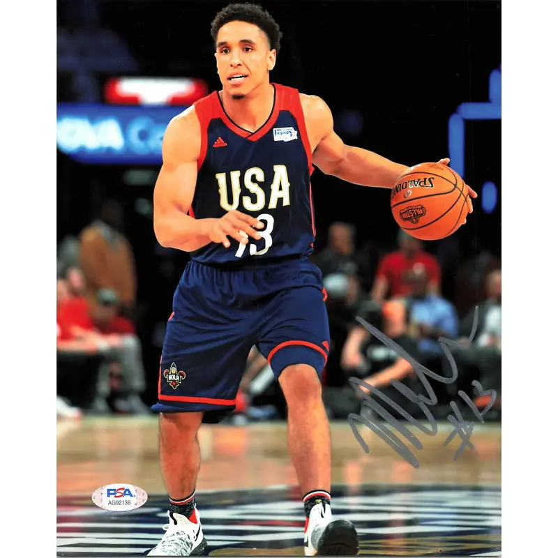 Malcolm Brogdon signed 8x10 photo PSA/DNA Team USA Autographed