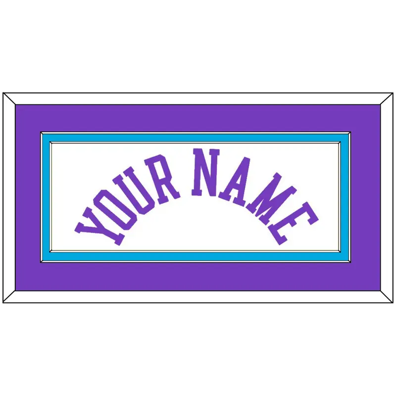 Utah Name - Home White (1996-2004) - Double Mat 2