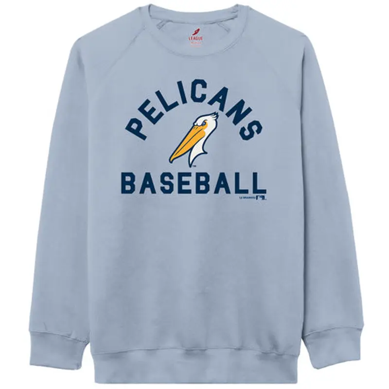 Myrtle Beach Pelicans League Blue Fog Alternate Essential Crew