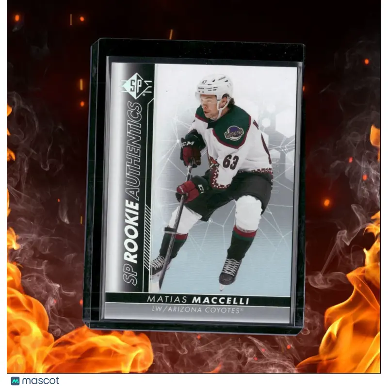 2022-23 SP Authentic Matias Maccelli Authentics Rookie #117