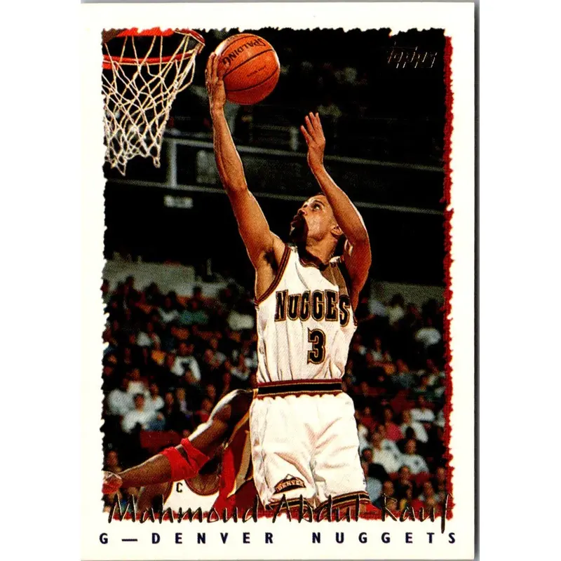 1994 Topps Mahmoud Abdul-Rauf #325