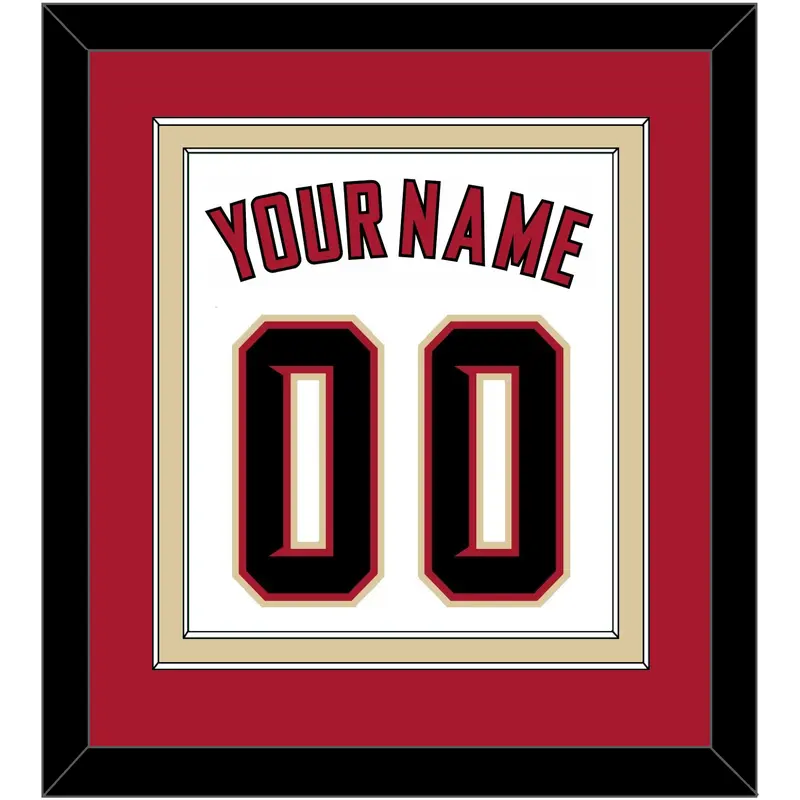 Arizona Name & Number - Home White (2020-2023) - Double Mat 2