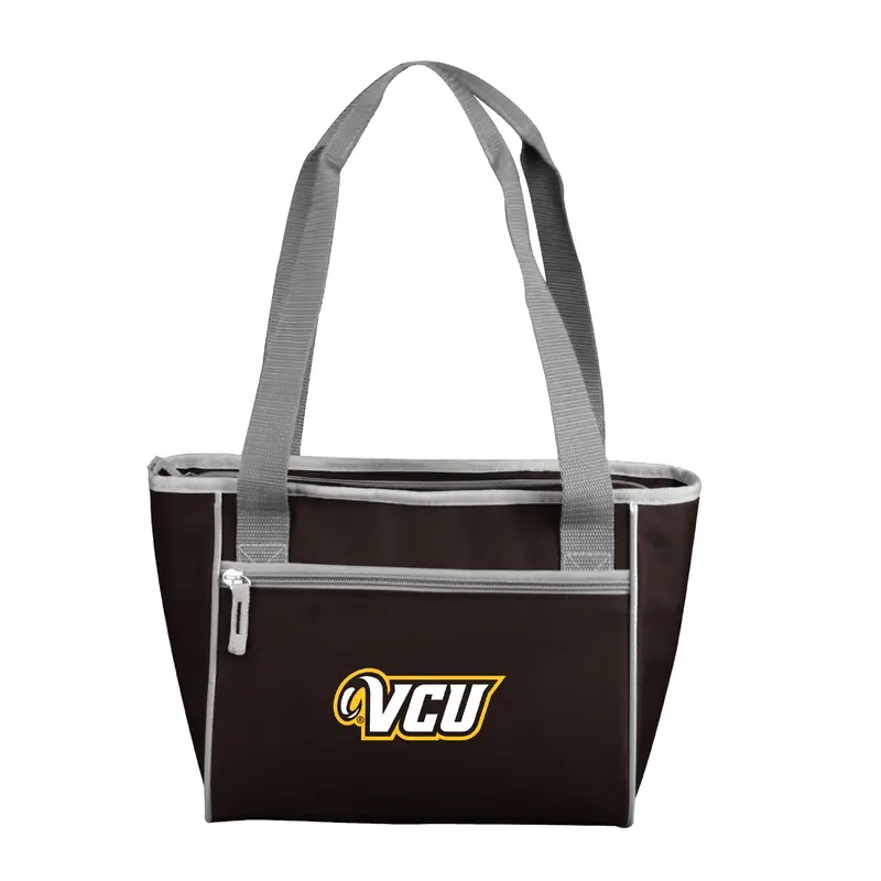 Virginia Commonwealth Quatrefoil 16 Can Cooler Tote