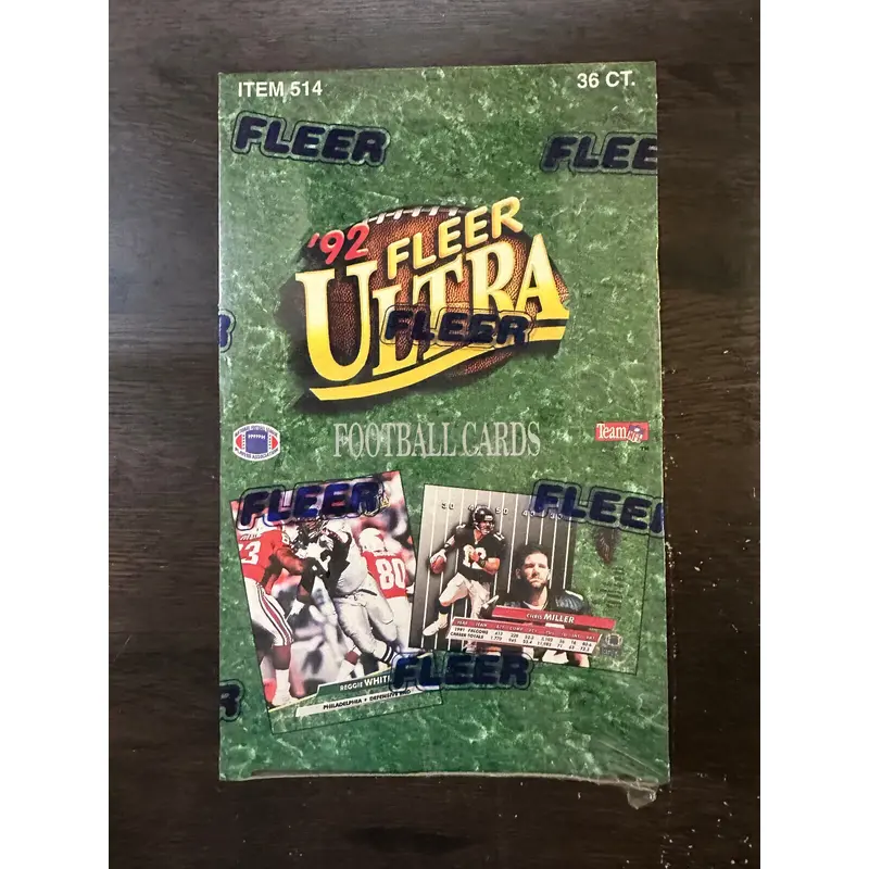 1992 Fleer Ultra Football Hobby Box