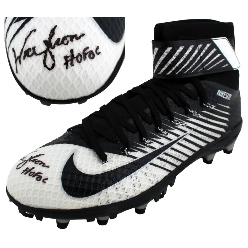 Oilers Warren Moon "HOF 06" Authentic Signed Nike Lunarbeast BAS Witnessed