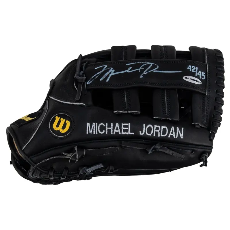 Michael Jordan Signed 1994 Wilson Game Model Baseball Glove UDA Upper Deck COA