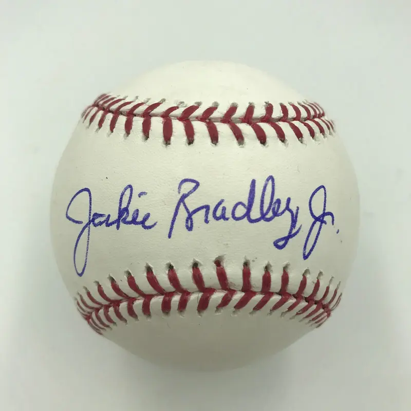 Jackie Bradley Jr. Full Name Rookie Signed Major League Baseball PSA DNA COA