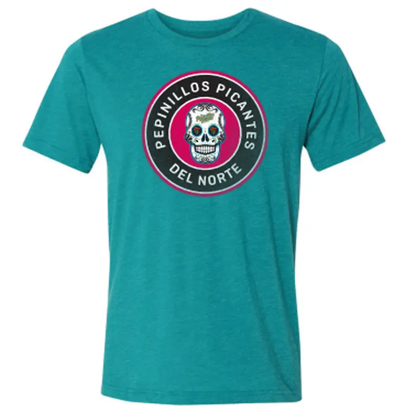 Los Pepinillos Picantes del Norte 108 Stitches Sugar Skull Tee