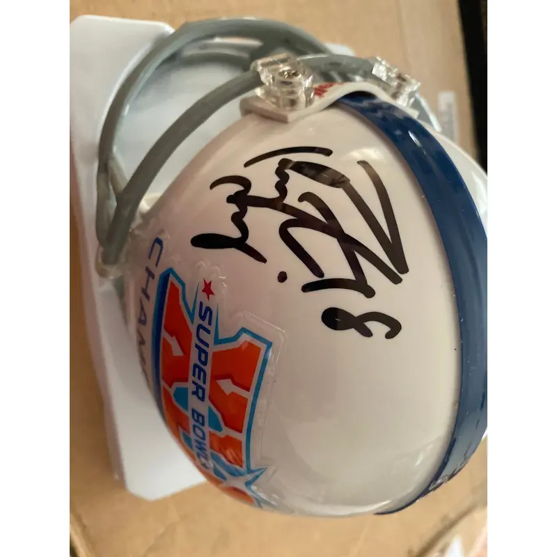 Peyton Manning Autographed Super Bowl XLI Mini Helmet