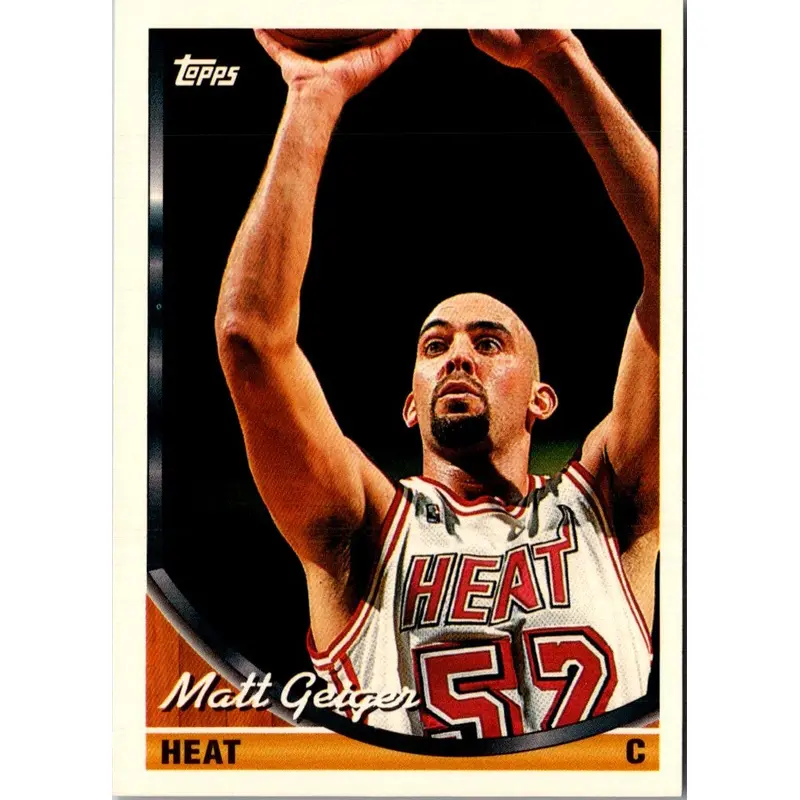 1993 Topps Matt Geiger #305