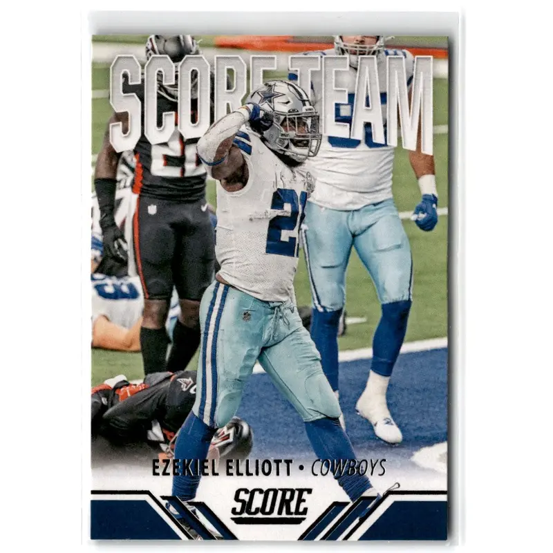 2021 Score Team Ezekiel Elliott #ST10