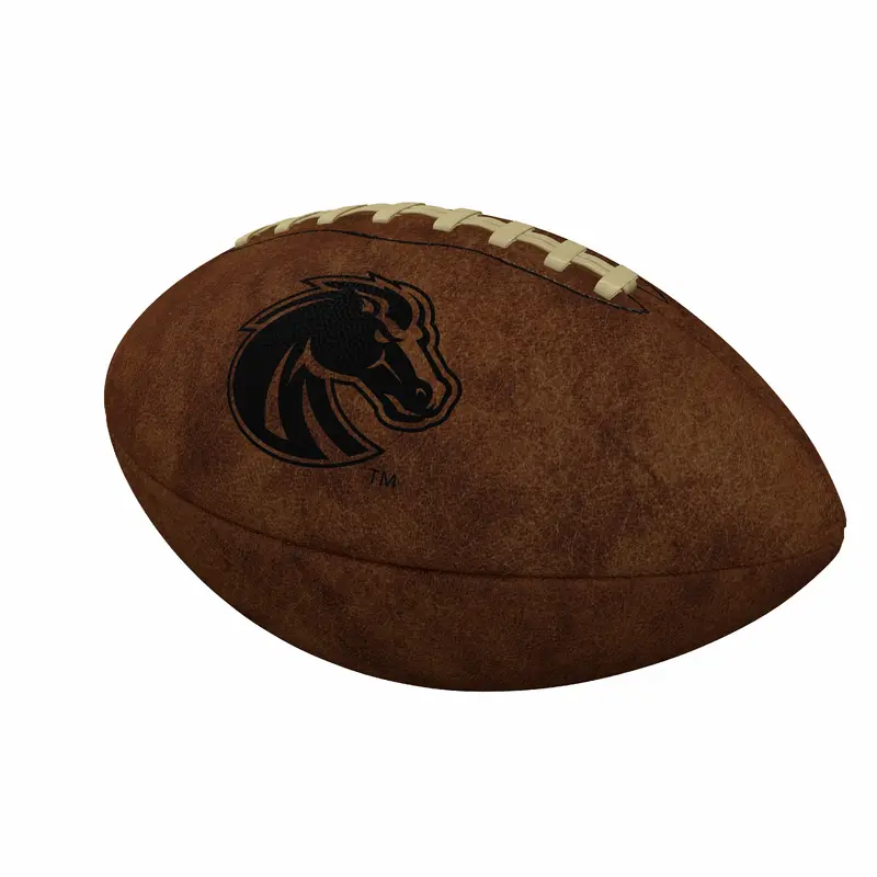 Boise State Mini Size Leather Football