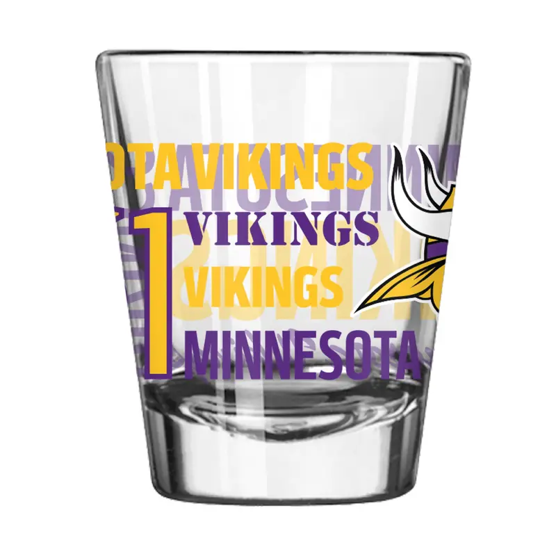 Minnesota Vikings 2oz Spirit Shot Glass