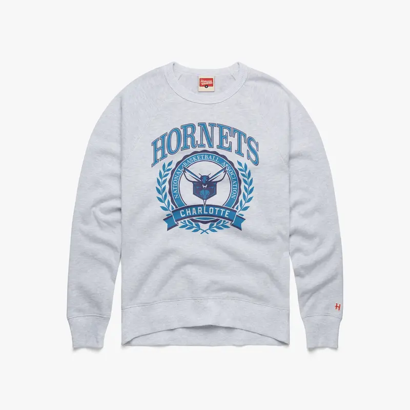 Charlotte Hornets Crest Crewneck
