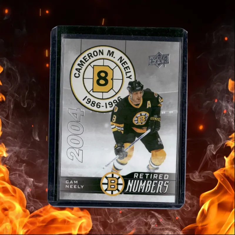 2023-24 Upper Deck Boston Bruins Centennial Cam Neely Retired Numbers SP (A)