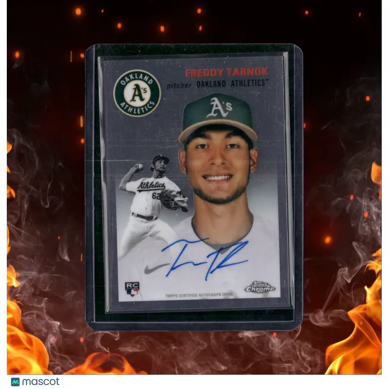 2023 Topps Chrome Platinum Freddy Tarnok Rookie Auto #RA-FT