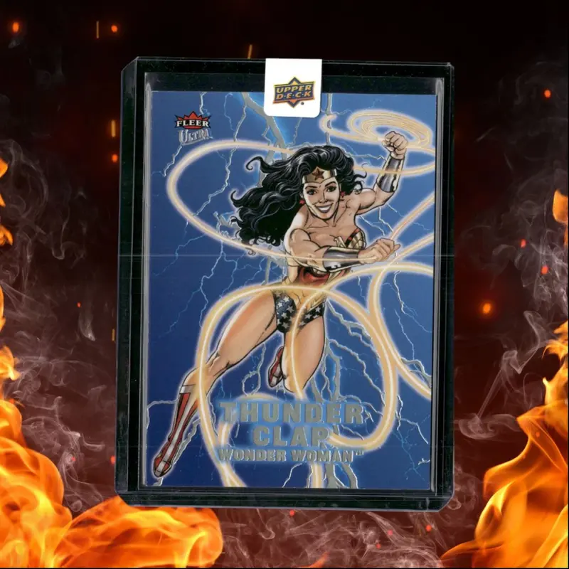 2025 Upper Deck CDD Fleer Ultra DC Wonder Woman Thunder Clap #13