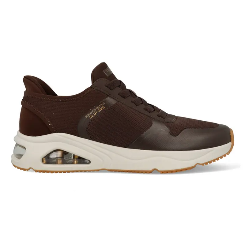 SKECHERS SHOES MEN TRES AIR UNO NECESSAIRY 183093 CHOC