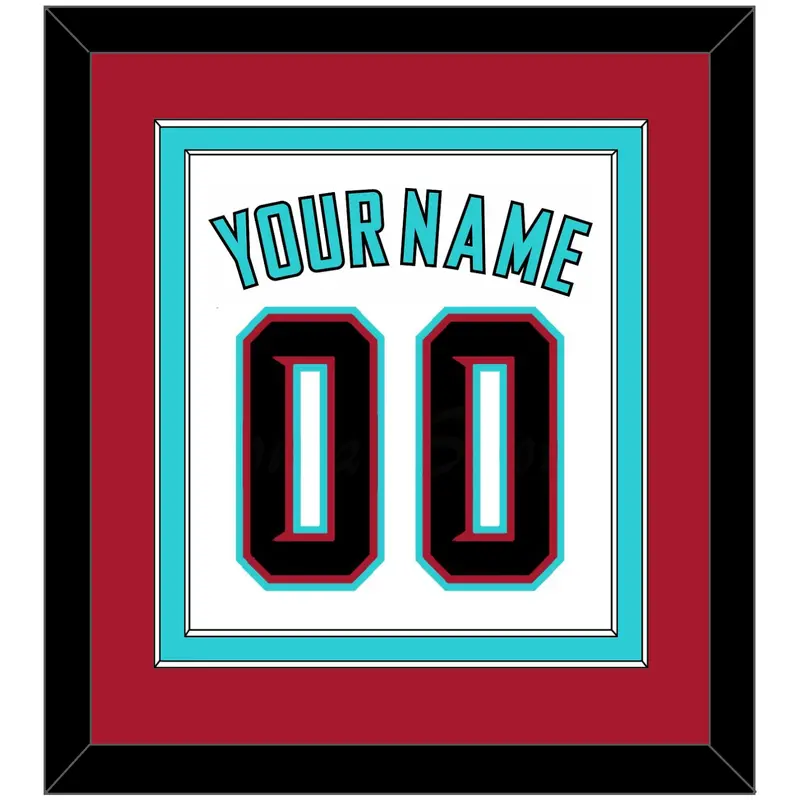 Arizona Name & Number - Alternate Home White (2020-2023) - Double Mat 3