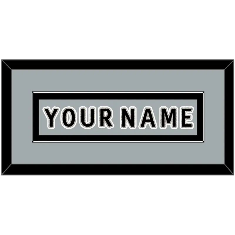 Los Angeles Nameplate - Alternate Gray (2018-2021) - Single Mat 2