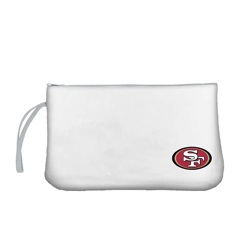 San Francisco 49ers Clear Wristlet