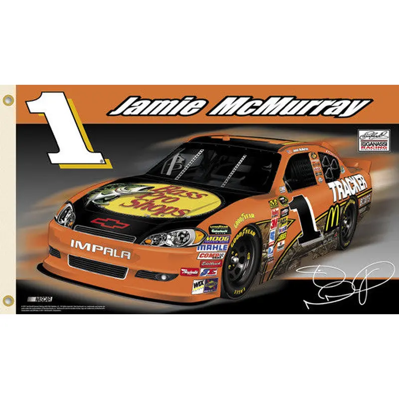 Jamie McMurray "J-Mac Nation" 3'x5' Flag - BSI Products