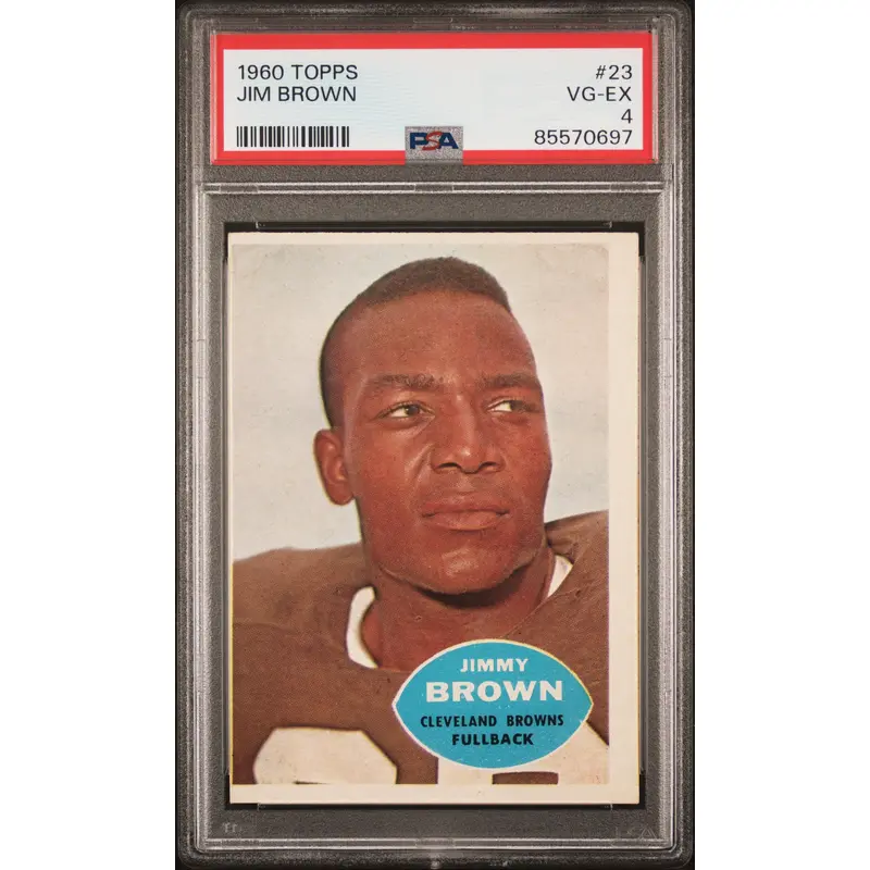 Jim Brown 1960 Topps #23 PSA 4 Vg-Ex 0697