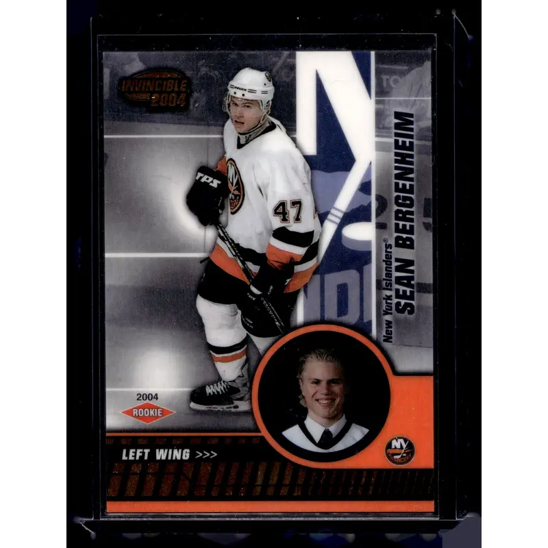2003-04 Pacific Invincible - Sean Bergenheim #118 /799 RC