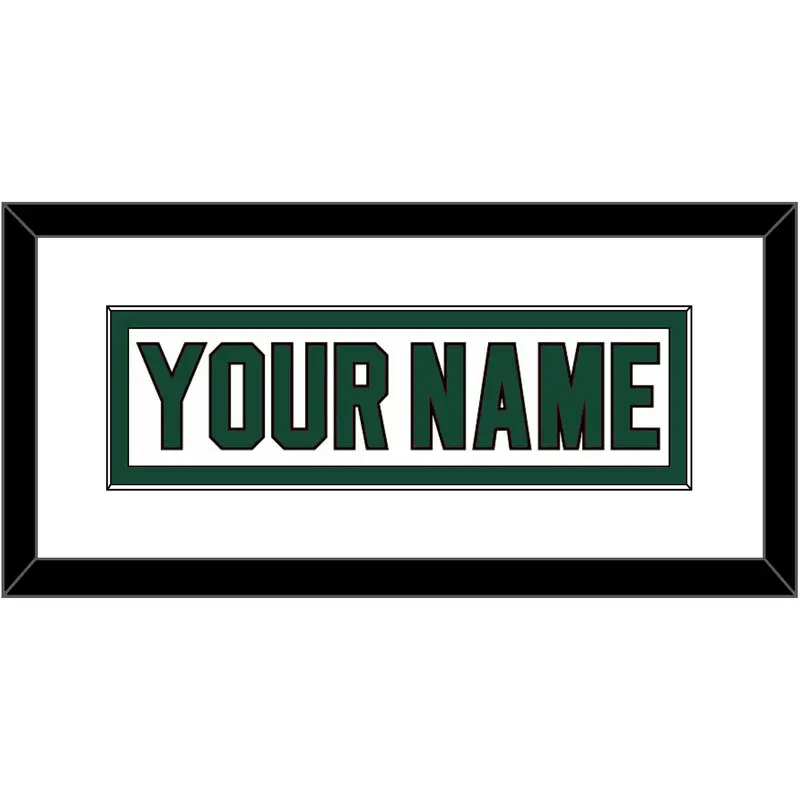 Dallas Nameplate - Home White (1994-1999) - Single Mat 1