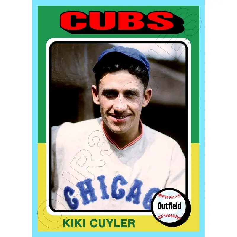 Kiki Cuyler 1975 Topps Custom Card - 4833