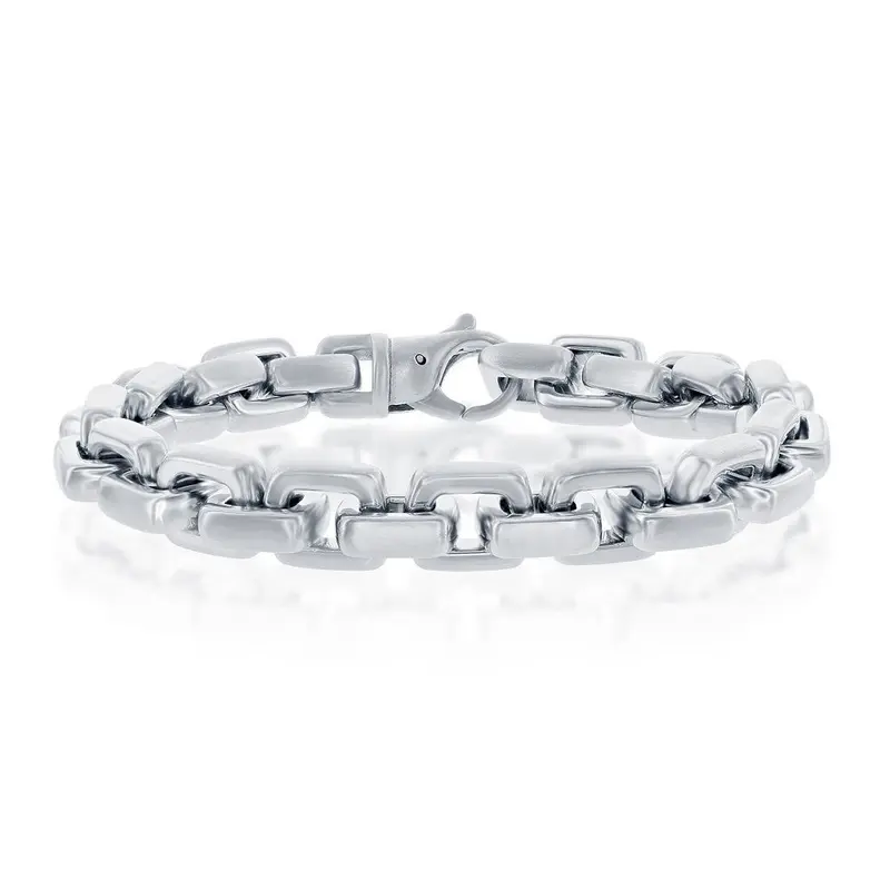 Stainless Steel Anchor Link Bracelet