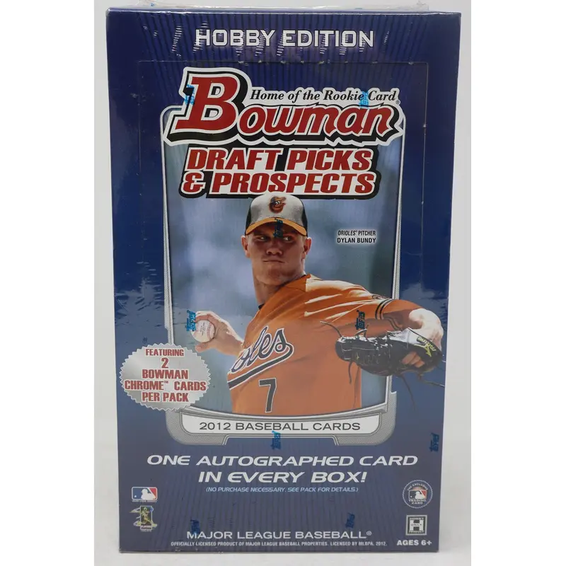 2012 Bowman Draft Picks & Prospects Baseball Box (Hobby) (24/7)