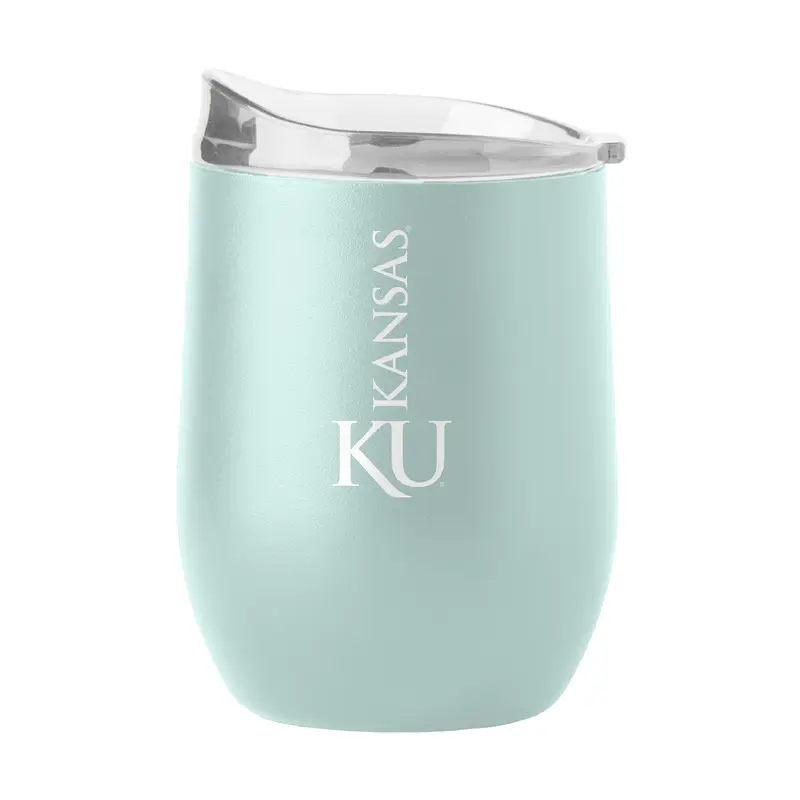 Kansas 16oz Vertical Powder Coat Curved Bev