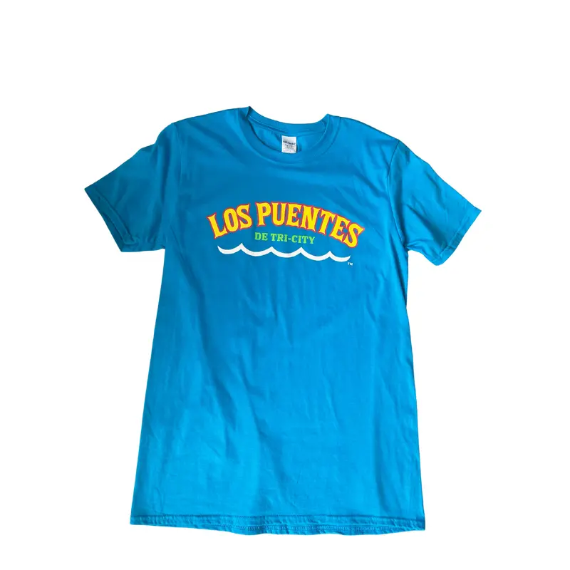 Los Puentes blue T-Shirt