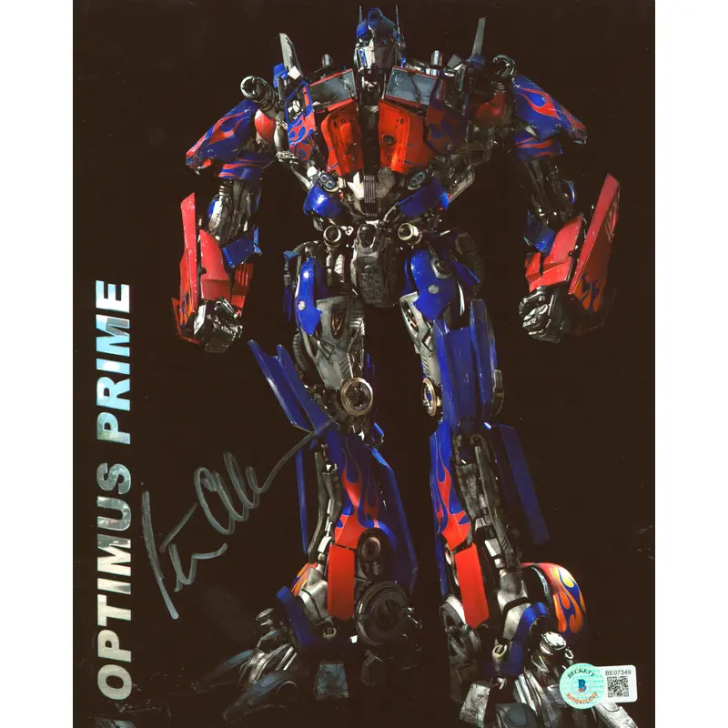 Peter Cullen Transformers Authentic Signed 8x10 Photo Autographed BAS #BE07349