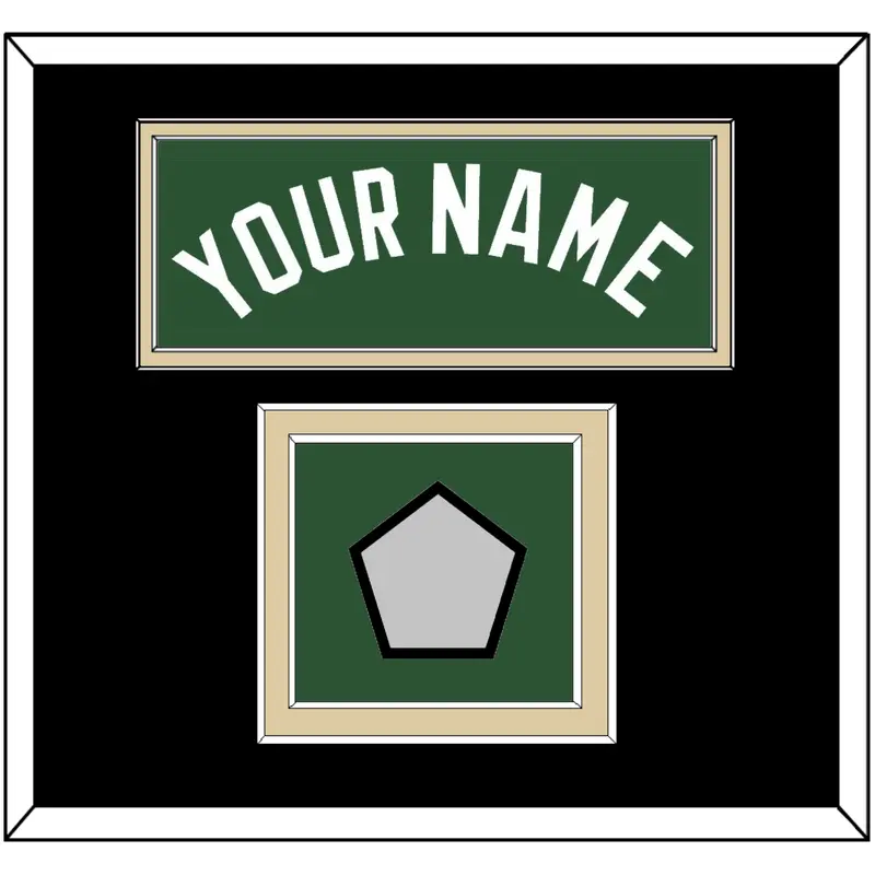 Milwaukee Name & Champions Patch - Green Icon - Double Mat 3