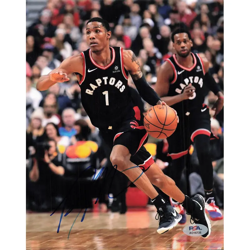 Patrick McCaw signed 8x10 photo PSA/DNA Toronto Raptors Autographed