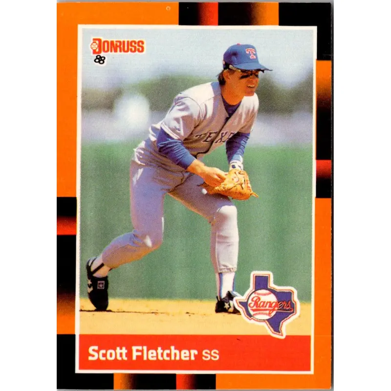 1988 Donruss Baseball's Best Scott Fletcher #32