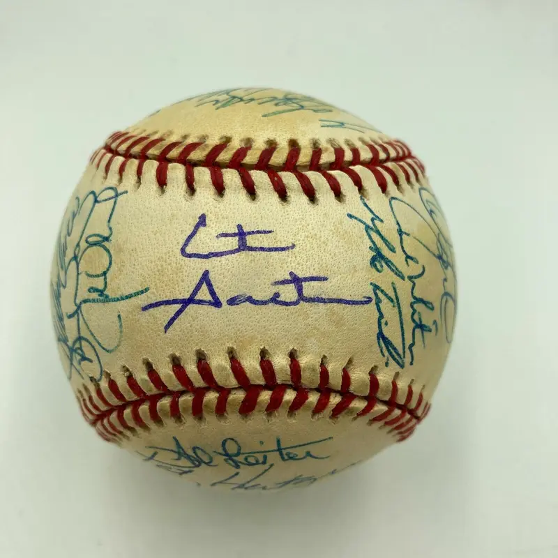 1993 Toronto Blue Jays World Series Champs Team Signed Baseball JSA COA