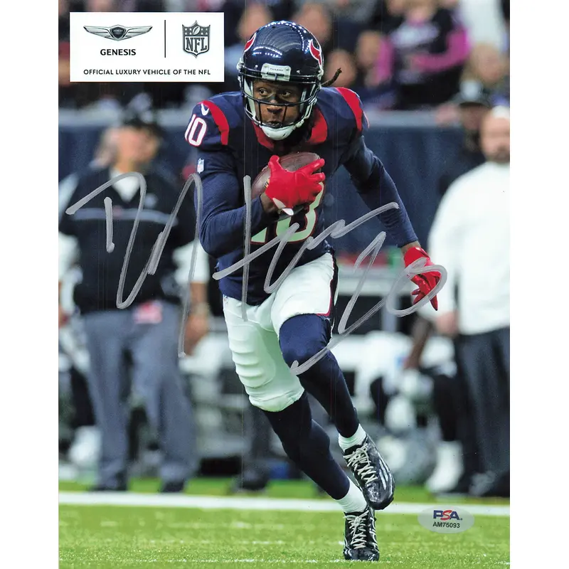 DeAndre Hopkins signed 8x10 photo PSA/DNA Houston Texans Autographed