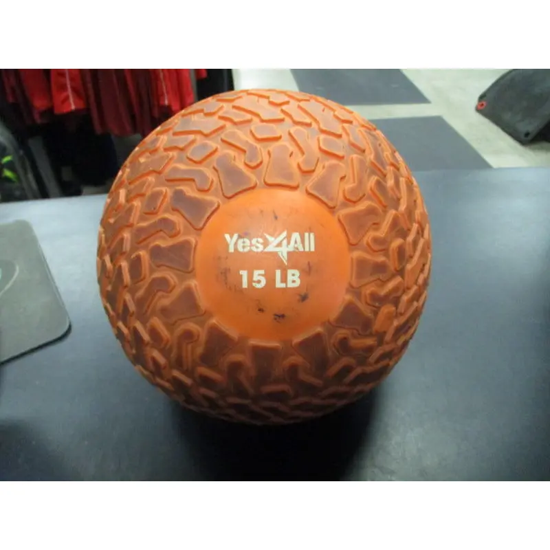 Used Yes 4 All 15 LB Slam Ball (Has Leak)