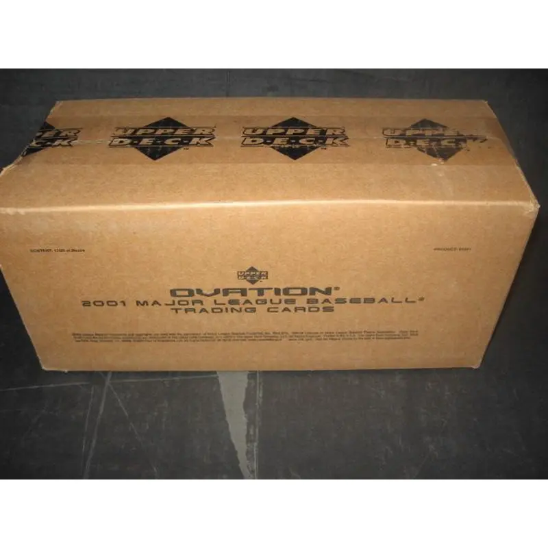2001 Upper Deck Ovation Baseball Case (Hobby) (12 Box)